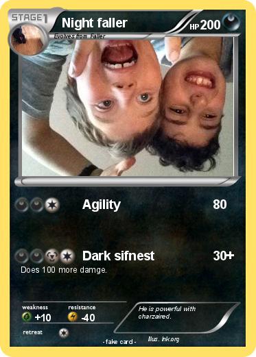 Pokemon Night faller