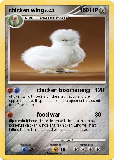 Pokemon chicken wing