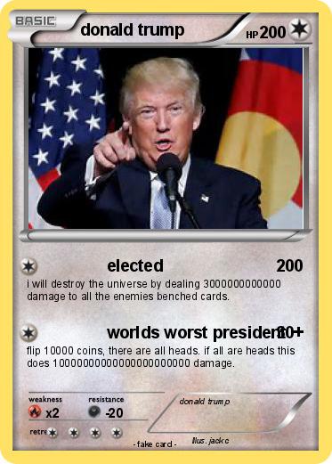 Pokemon donald trump
