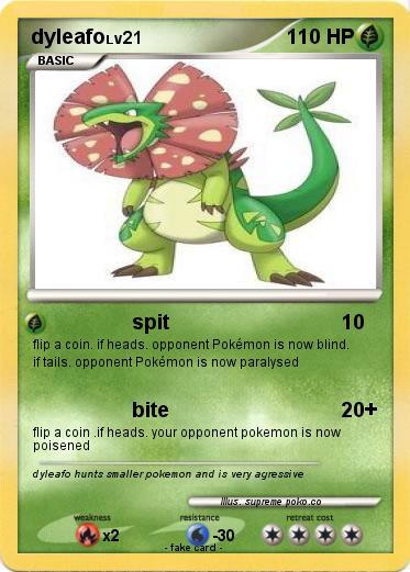 Pokemon dyleafo
