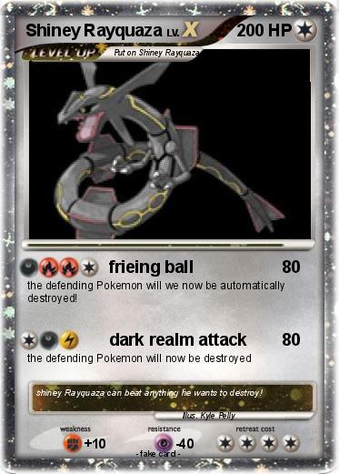 Pokemon Shiney Rayquaza