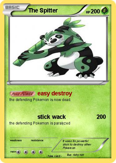 Pokemon The Spitter