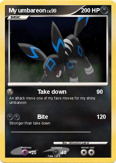 Pokemon My umbareon