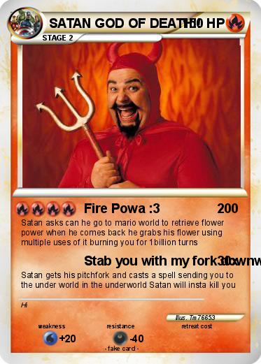 Pokemon SATAN GOD OF DEATH!!