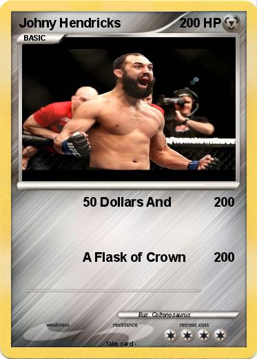 Pokemon Johny Hendricks
