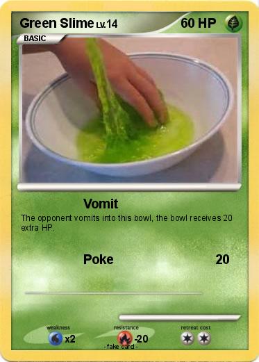 Pokemon Green Slime