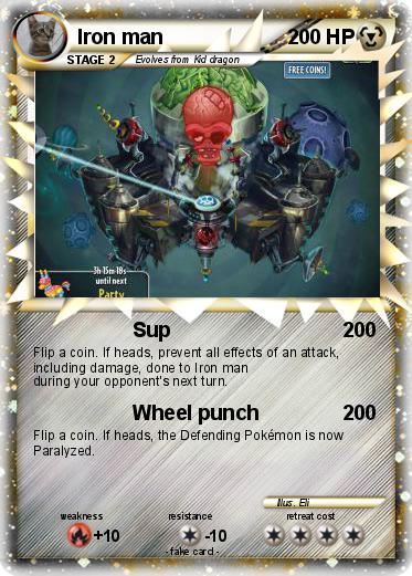 Pokemon Iron man