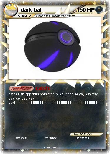 Pokemon dark ball