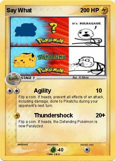 Pokemon Say What