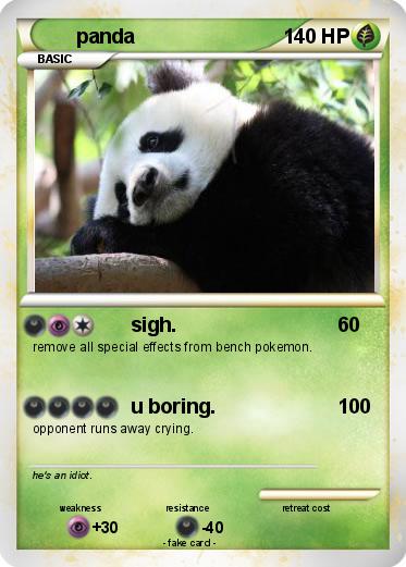 Pokemon panda