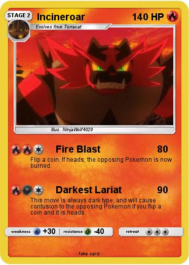 Pokemon Incineroar