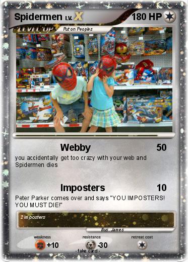Pokemon Spidermen