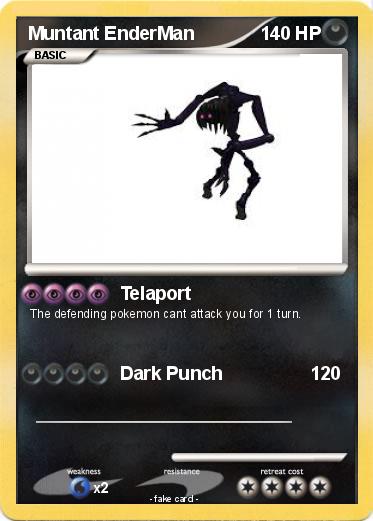 Pokemon Muntant EnderMan