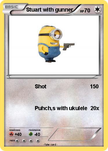 Pokemon Stuart with gunner