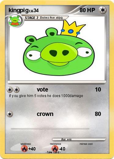 Pokemon kingpig