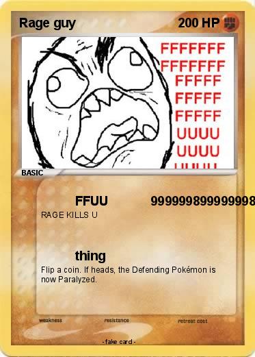 Pokemon Rage guy