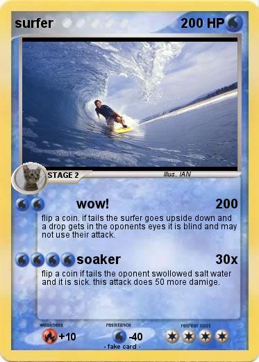 Pokemon surfer