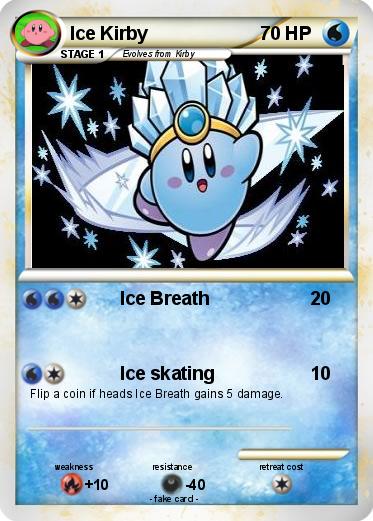 Pokemon Ice Kirby