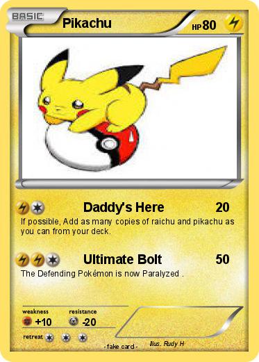 Pokemon Pikachu