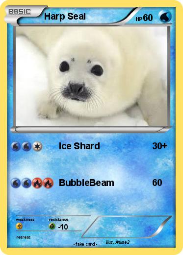 Pokemon Harp Seal