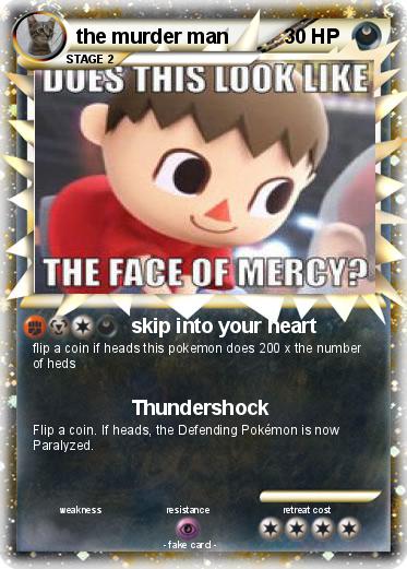 Pokemon the murder man