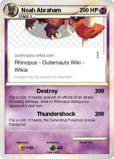 Pokemon Noah Abraham