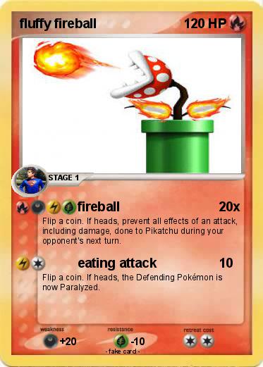 Pokemon fluffy fireball