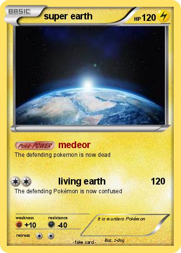 Pokemon super earth