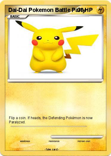 Pokemon Dai-Dai Pokemon Battle Party