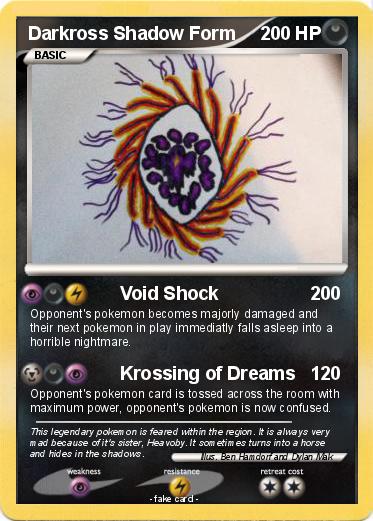 Pokemon Darkross Shadow Form