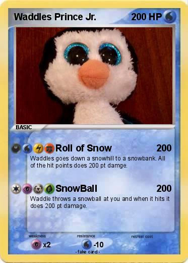 Pokemon Waddles Prince Jr.