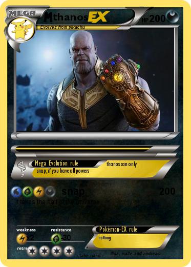 Pokemon thanos