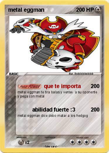 Pokemon metal eggman