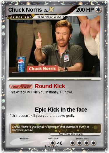 Pokemon Chuck Norris