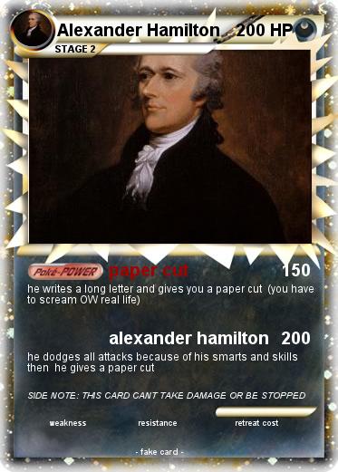 Pokemon Alexander Hamilton
