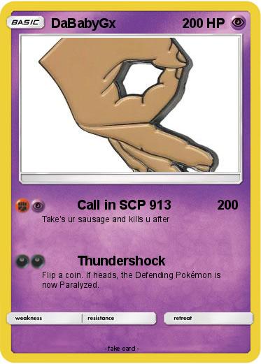 Pokemon DaBabyGx