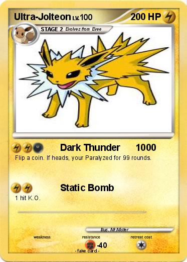 Pokemon Ultra-Jolteon