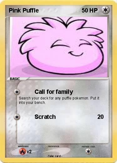Pokemon Pink Puffle