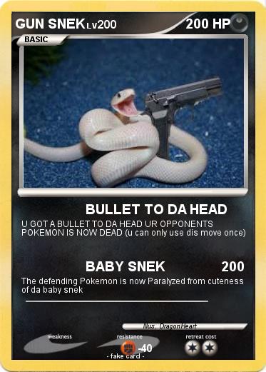 Pokemon GUN SNEK