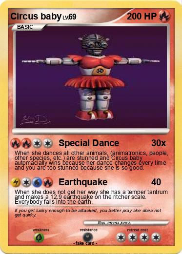 Pokemon Circus baby