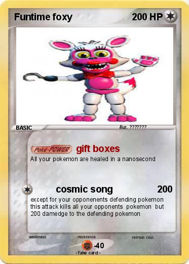 Pokemon Funtime foxy