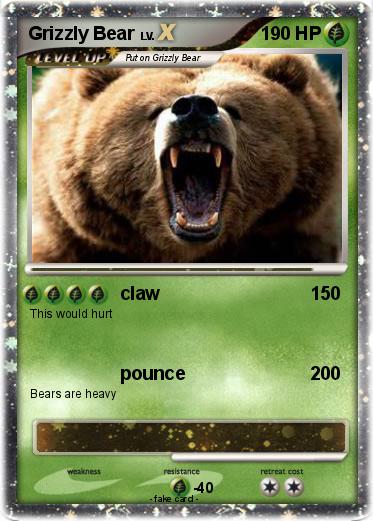 Pokemon Grizzly Bear