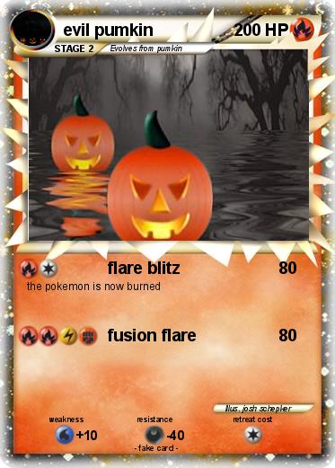 Pokemon evil pumkin