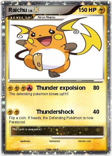 Pokemon Raichu