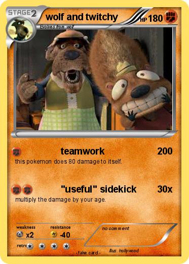 Pokemon wolf and twitchy