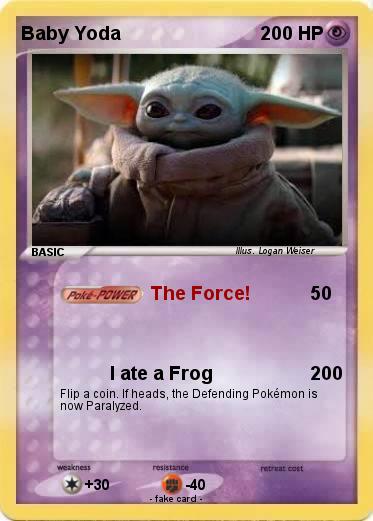 Pokemon Baby Yoda