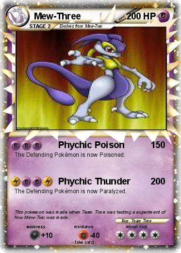 Pokemon Mew-Three