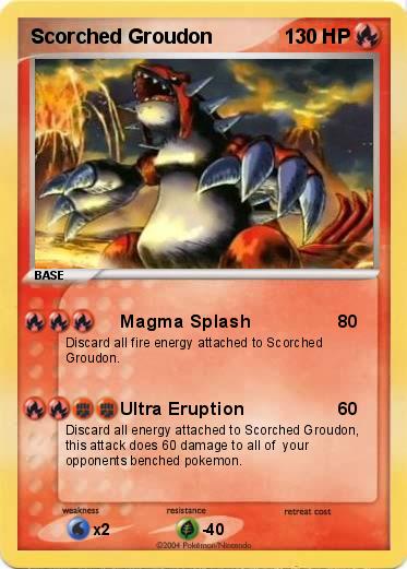 Pokemon Scorched Groudon