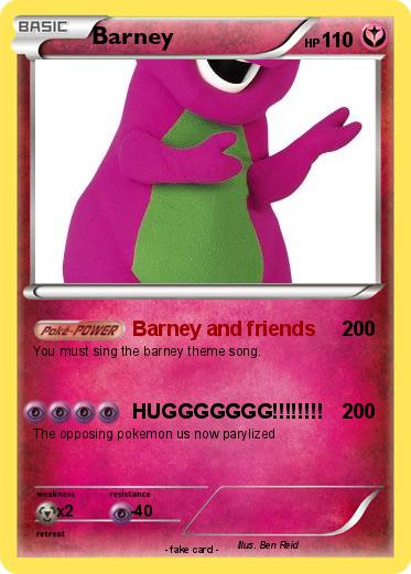 Pokemon Barney