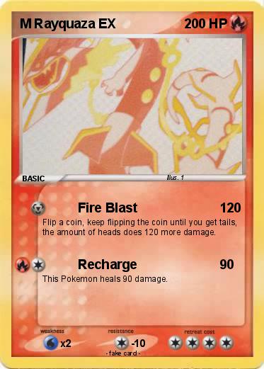 Pokemon M Rayquaza EX